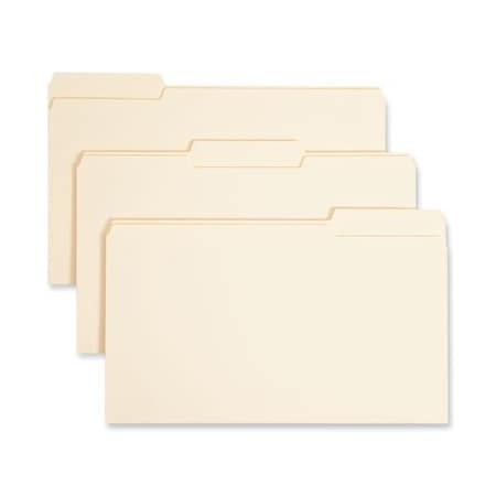 Smead Smead, INTERIOR FILE FOLDERS, 1/3-CUT TABS, LEGAL SIZE, MANILA, 100PK 15230